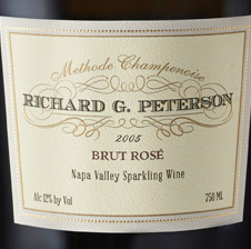 Richard G. Peterson Brut Rosé 2005 wine